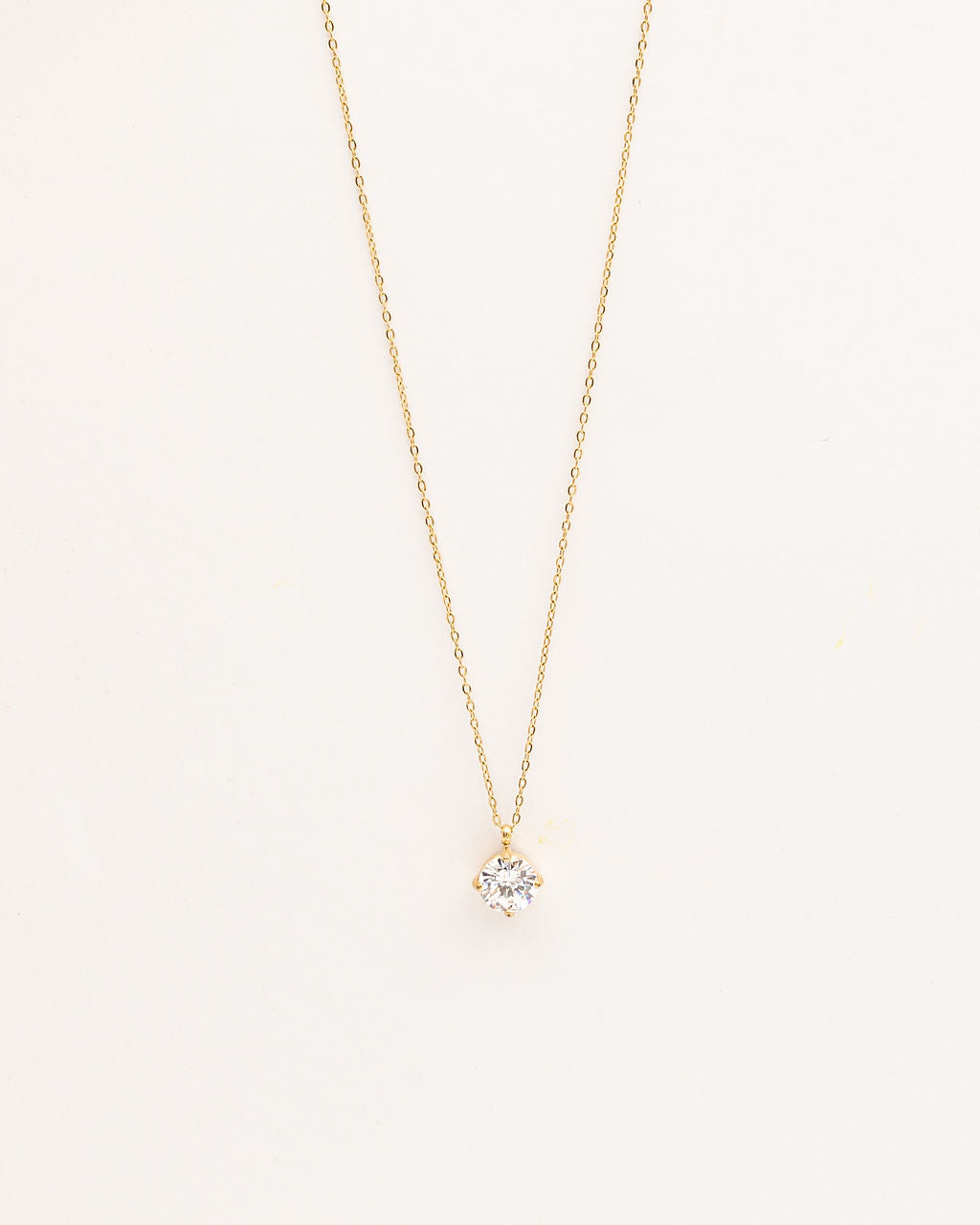 Diamond Round Ketting